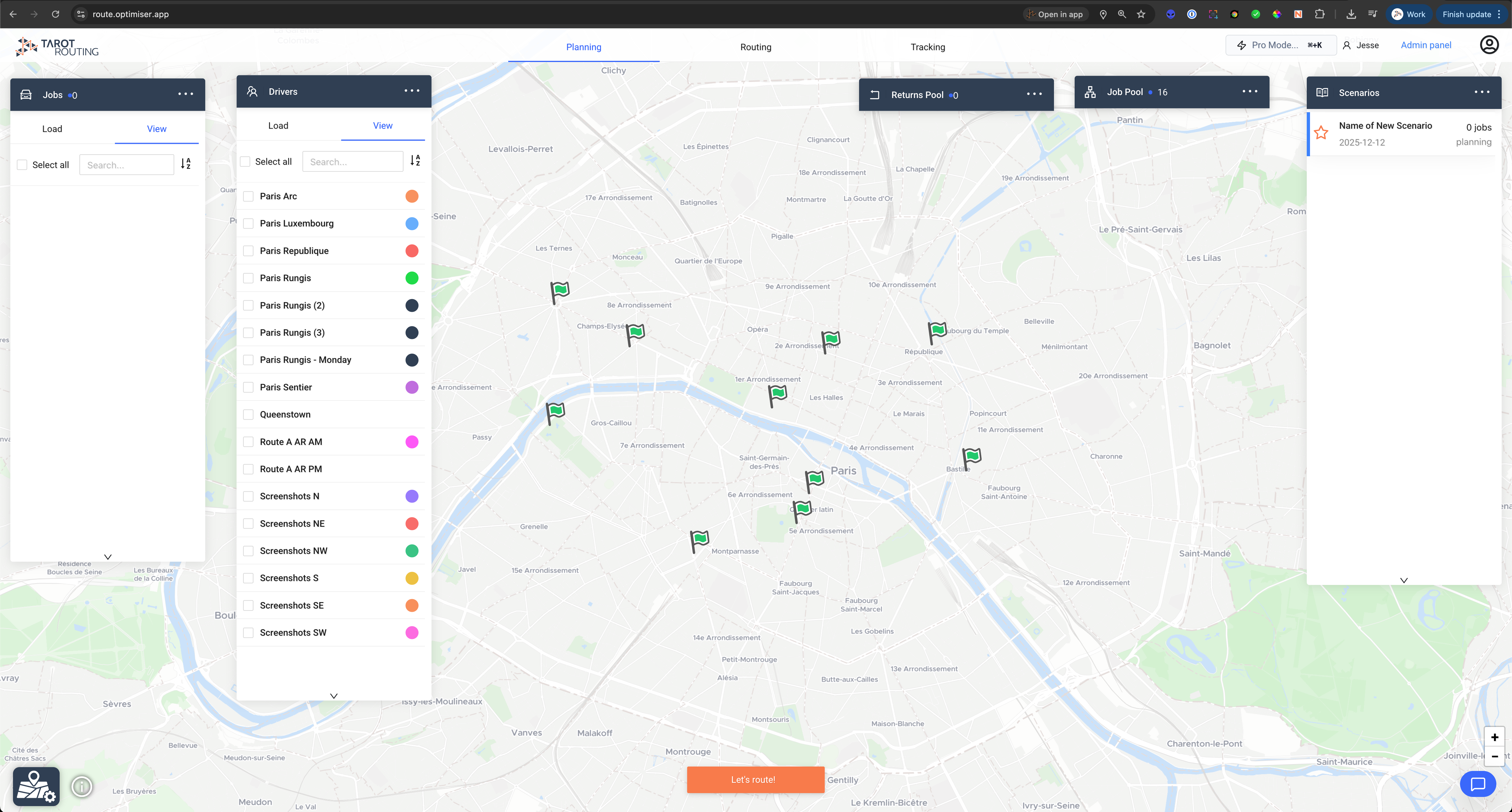 Planning stage (empty)