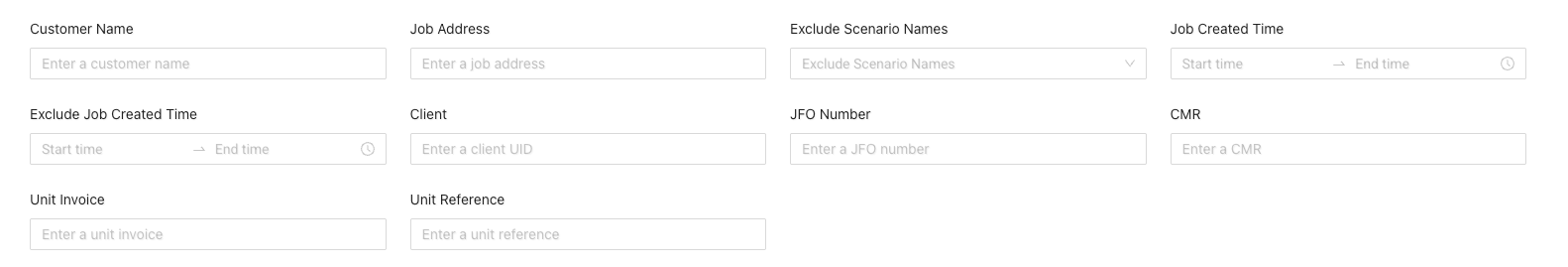 Advanced search